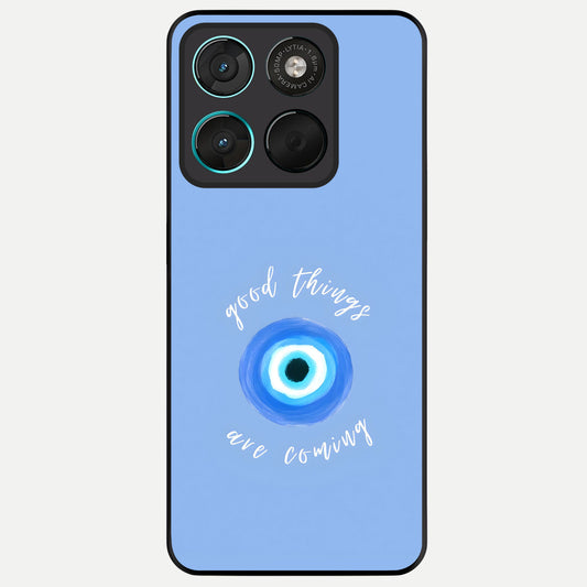  Bright Future Ahead Glass Case For Moto G57 Power back cover – full design glossy printed glass finish