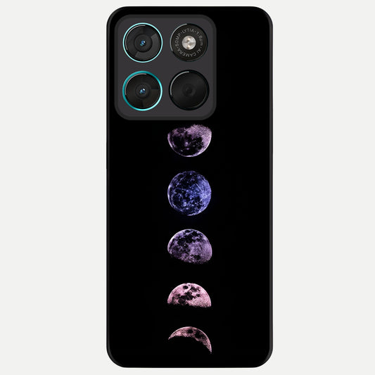  Crimson All Planets Glass Case For Moto G57 Power back cover – full design glossy printed glass finish