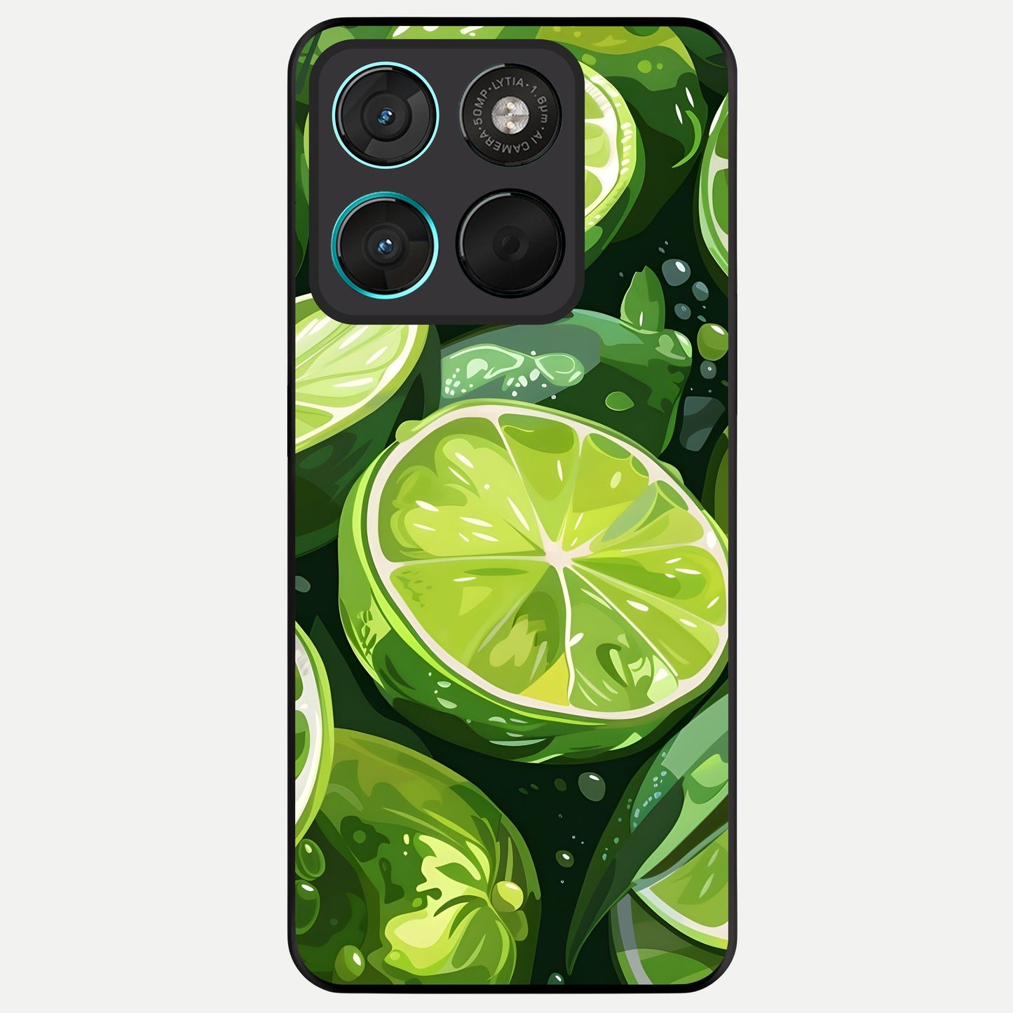  Green Kawasaki Glass Case For Moto G57 Power back cover – full design glossy printed glass finish