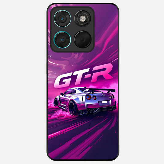  Speed Drift Legend Glass Case For Moto G57 Power back cover – full design glossy printed glass finish
