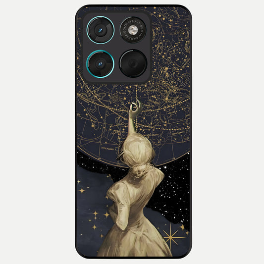  Taylor Swift Girl Glass Case For Moto G57 Power back cover – full design glossy printed glass finish