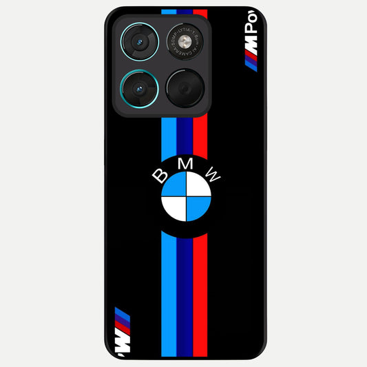  Turbo BMW Beast Glass Case For Moto G57 Power back cover – full design glossy printed glass finish