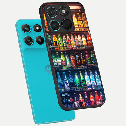 Colorfull Tree phone case For Moto G57 Power showing premium glass back cover with detailed artwork