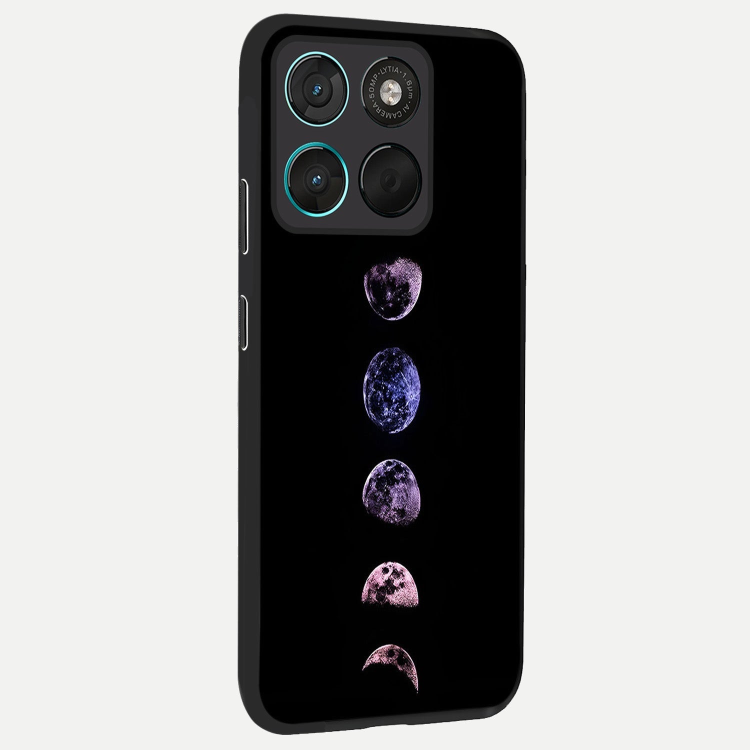  Crimson All Planets back cover For Moto G57 Power slim fit glass case with vibrant aesthetic design
