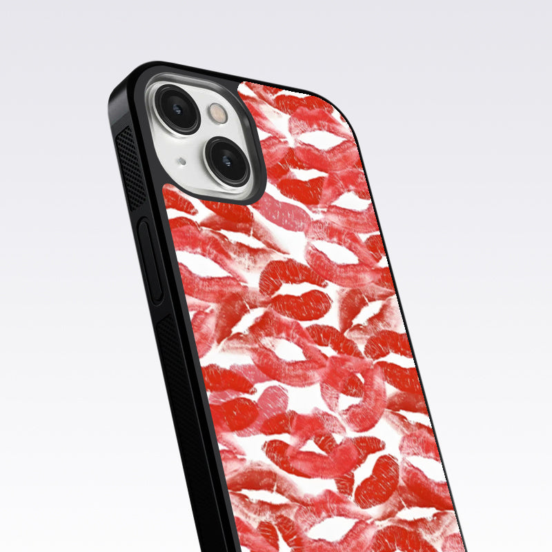 Multi Lips Kisses Glass Case For Nothing Phone 2