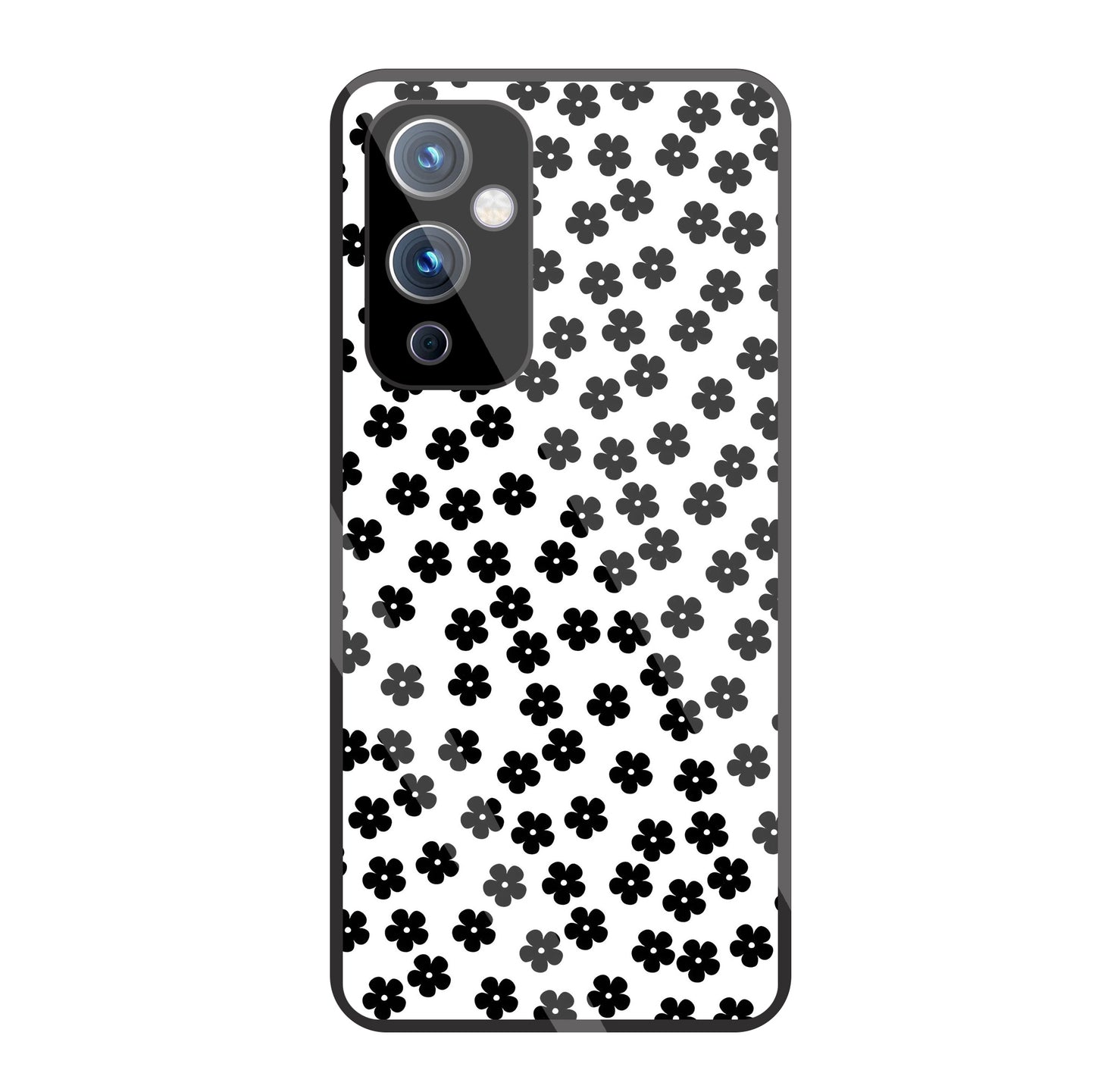 Multiple Daisy flowers Glass Case For OnePlus 9