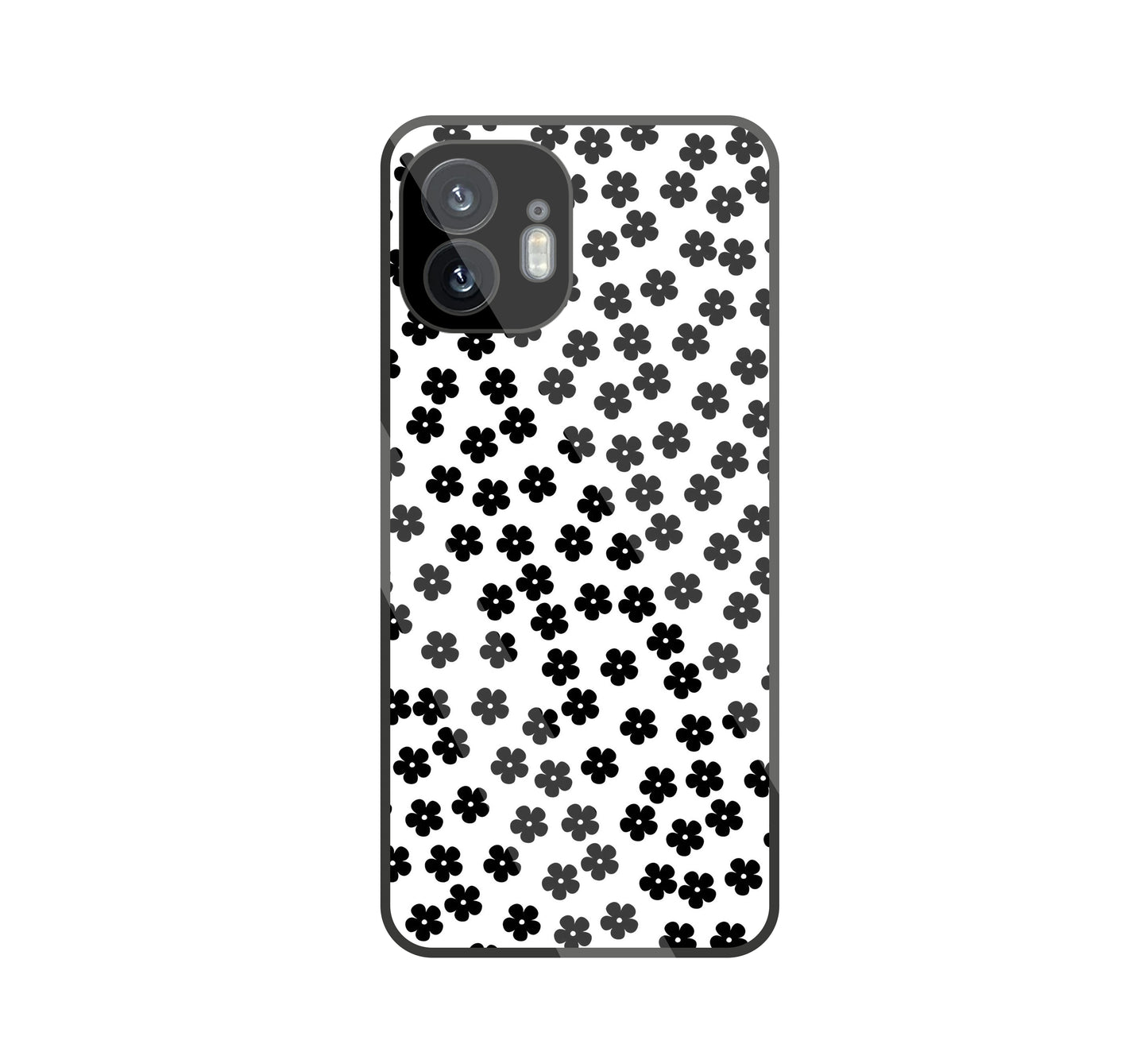 Multiple Daisy flowers glass Case For Nothing Phone 2