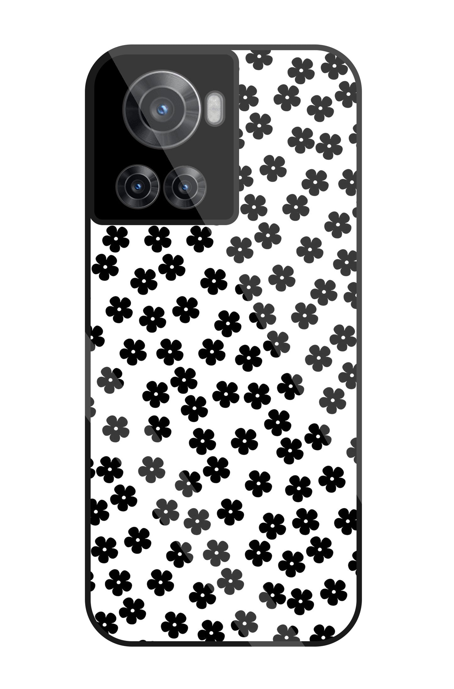 Multiple Daisy Flowers Glass Case For OnePlus 10R