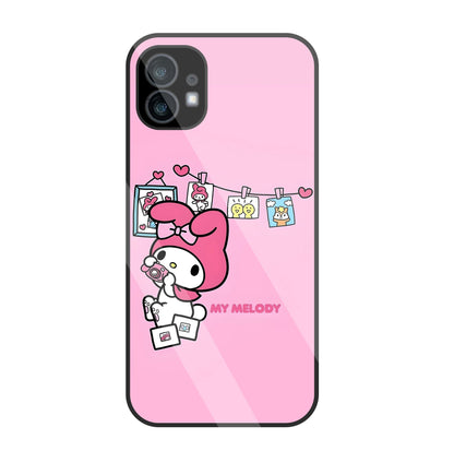 My Melody Glass Case For Nothing Phone 1