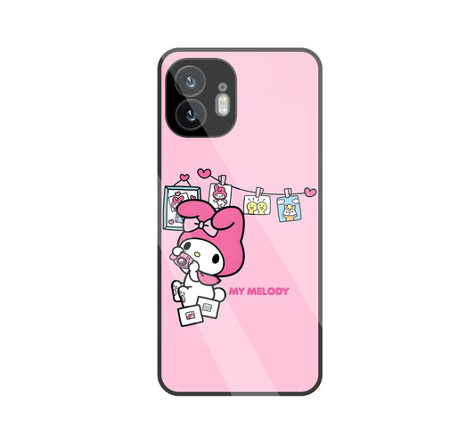 My Melody glass Case For Nothing Phone 2
