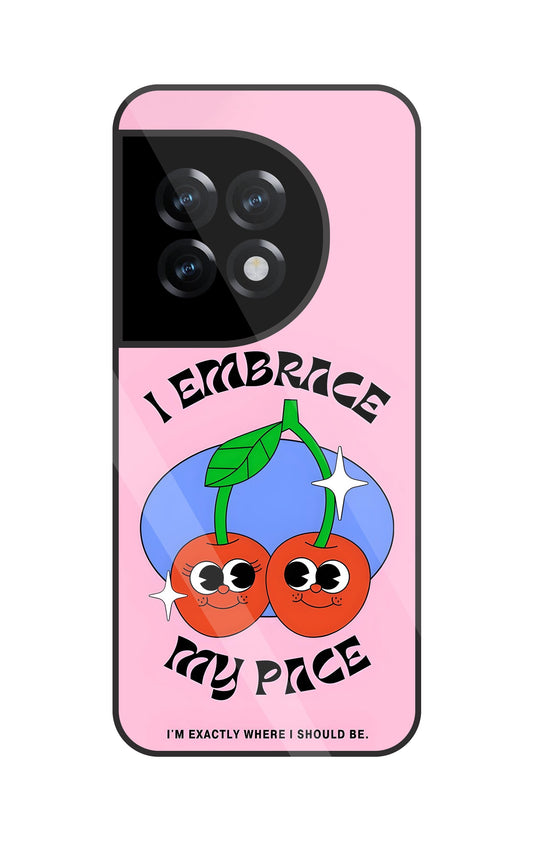 My Pace Glass Case For OnePlus 11R