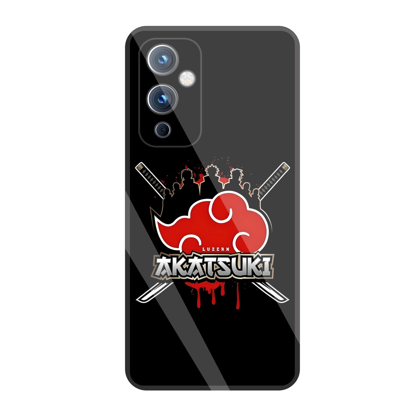 Naruto - Akatsuki Glass Case For OnePlus 9