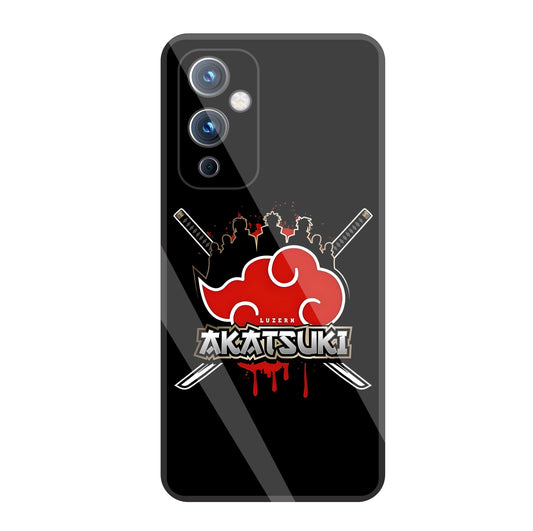 Naruto - Akatsuki Glass Case For OnePlus 9