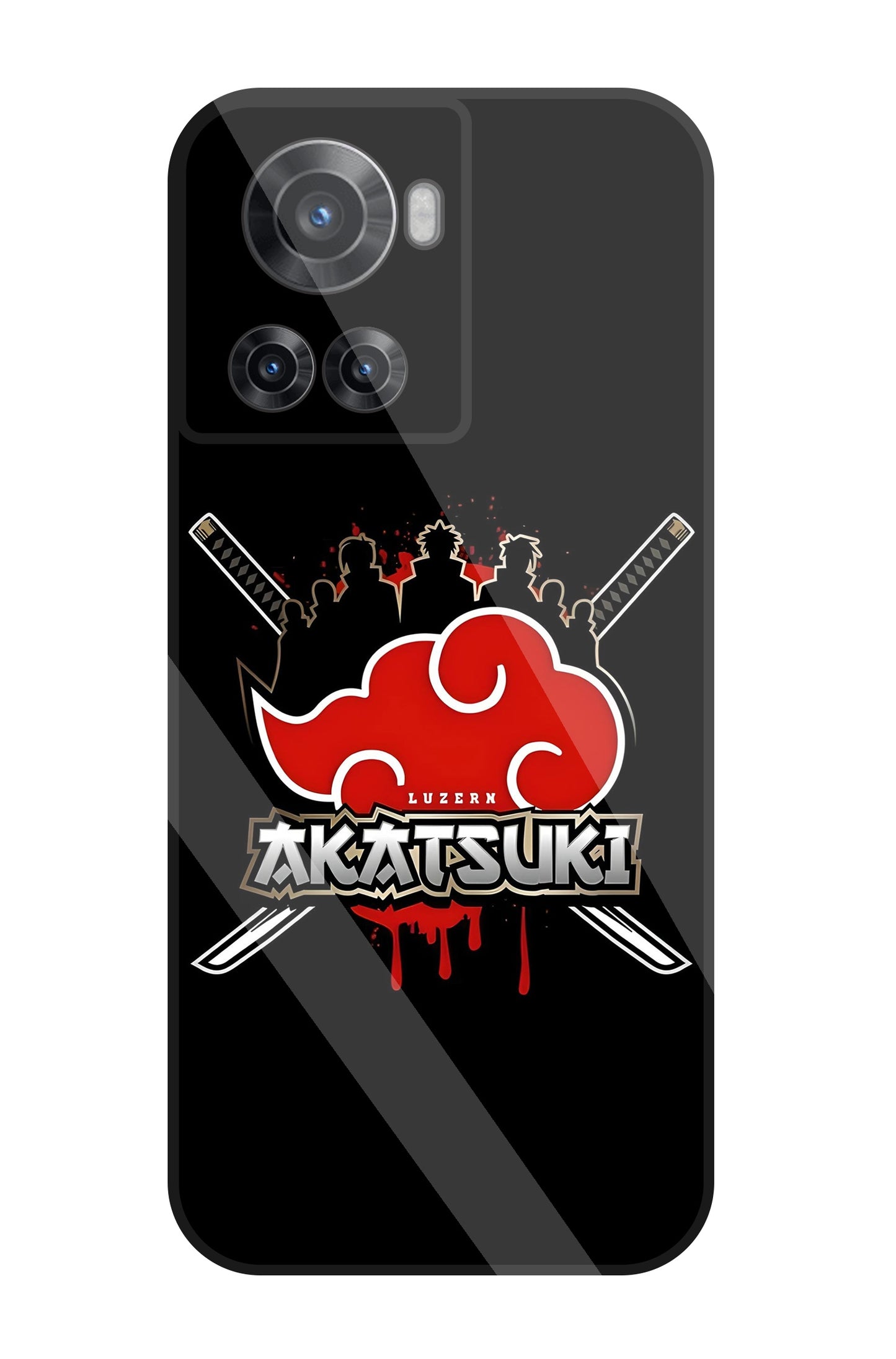 Naruto - Akatsuki Glass Case For OnePlus 10R