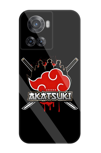 Naruto - Akatsuki Glass Case For OnePlus 10R