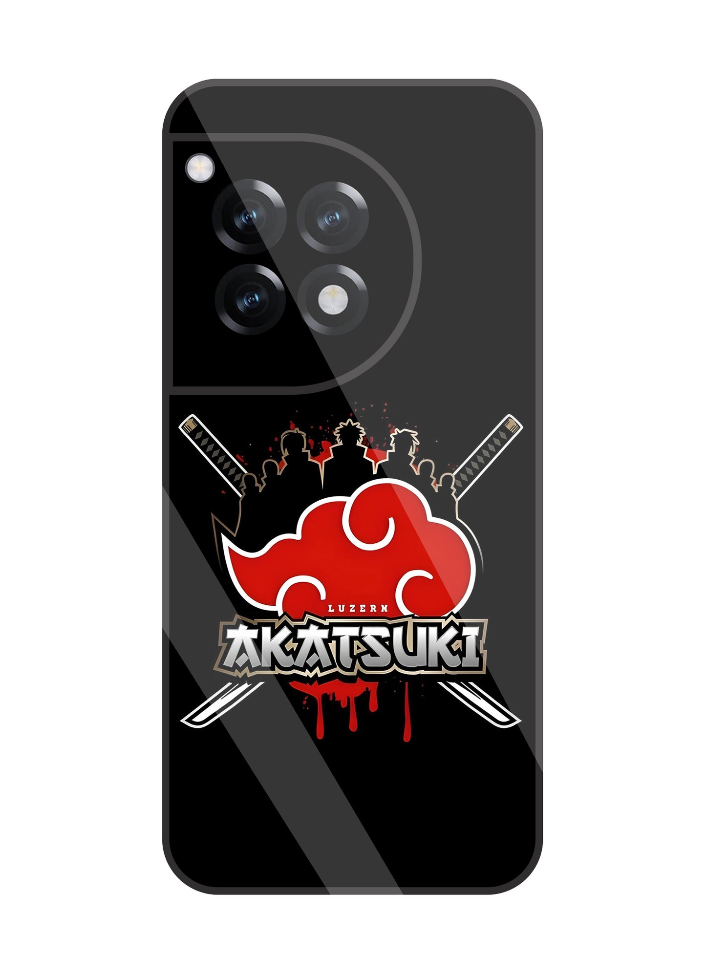 Naruto - Akatsuki Glass Case For OnePlus 12R