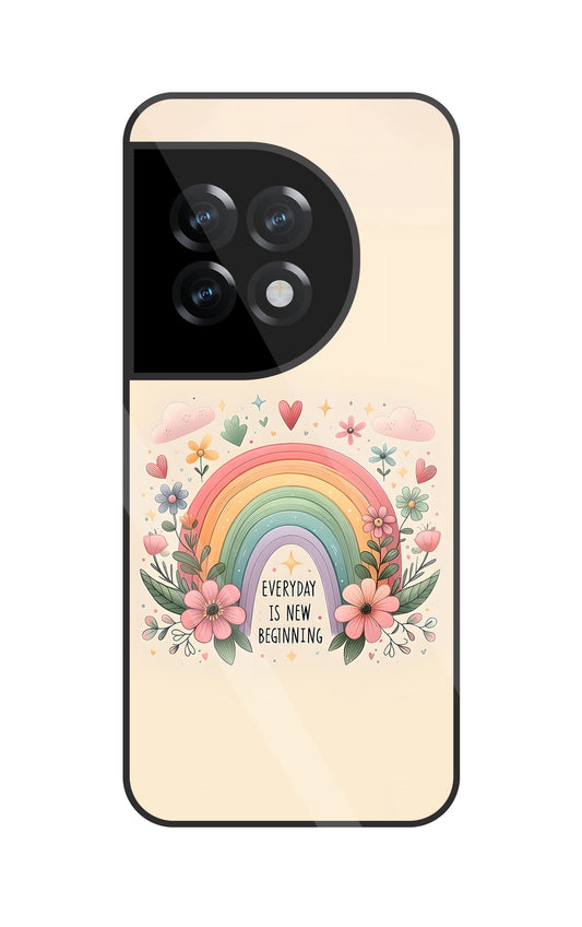 New Beginning Glass Case For OnePlus 11R
