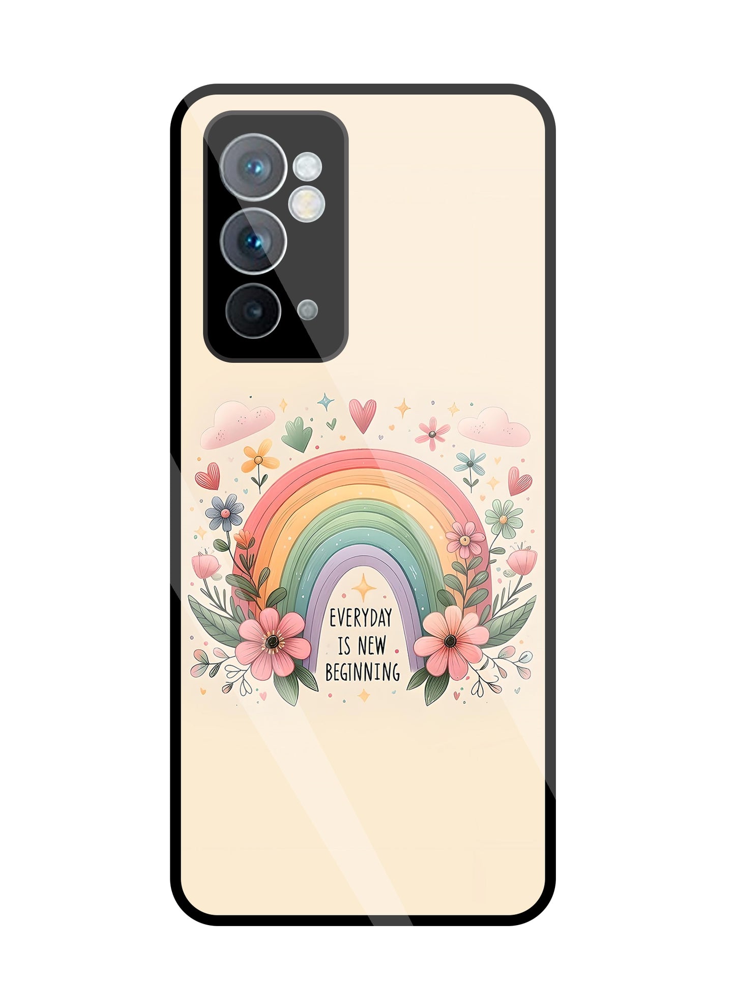 New Beginning Glass Case For OnePlus 9RT