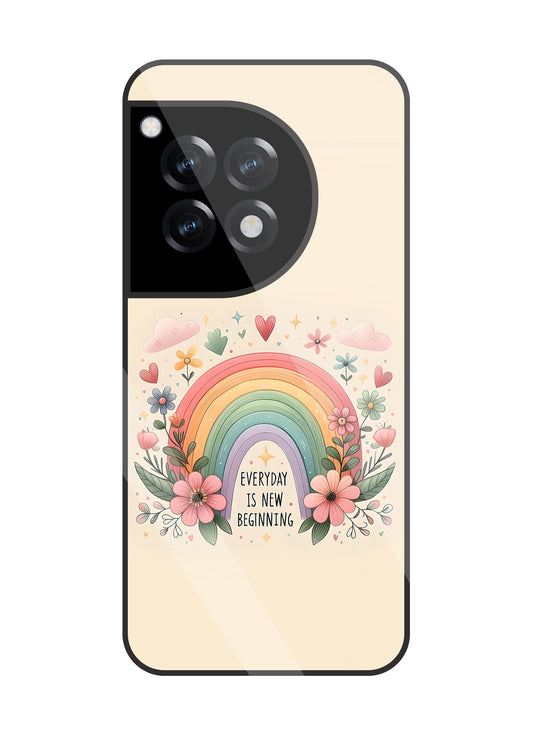 New Beginning Glass Case For OnePlus 12R