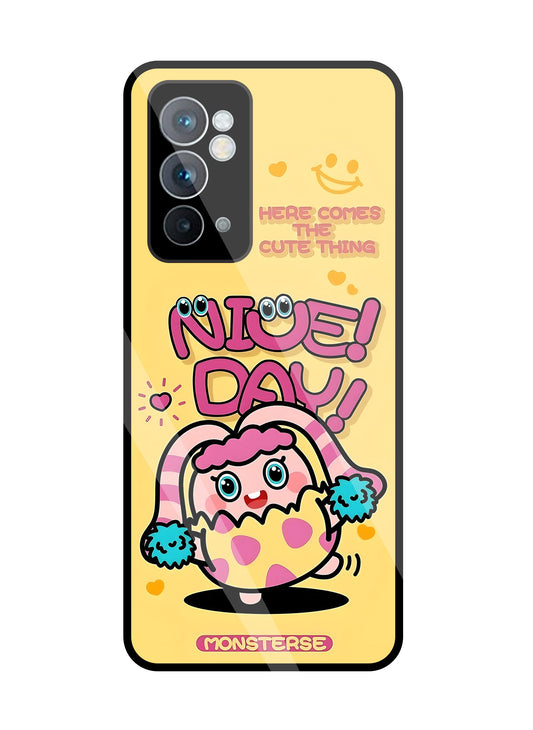 Nice Day Monsterse Yellow Glass Case For OnePlus 9RT