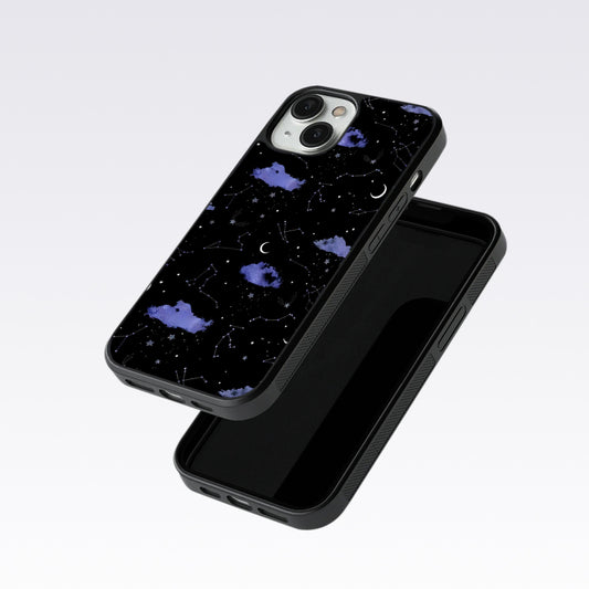 Night Sky Constellations And Stars Glass Case For OnePlus 12R