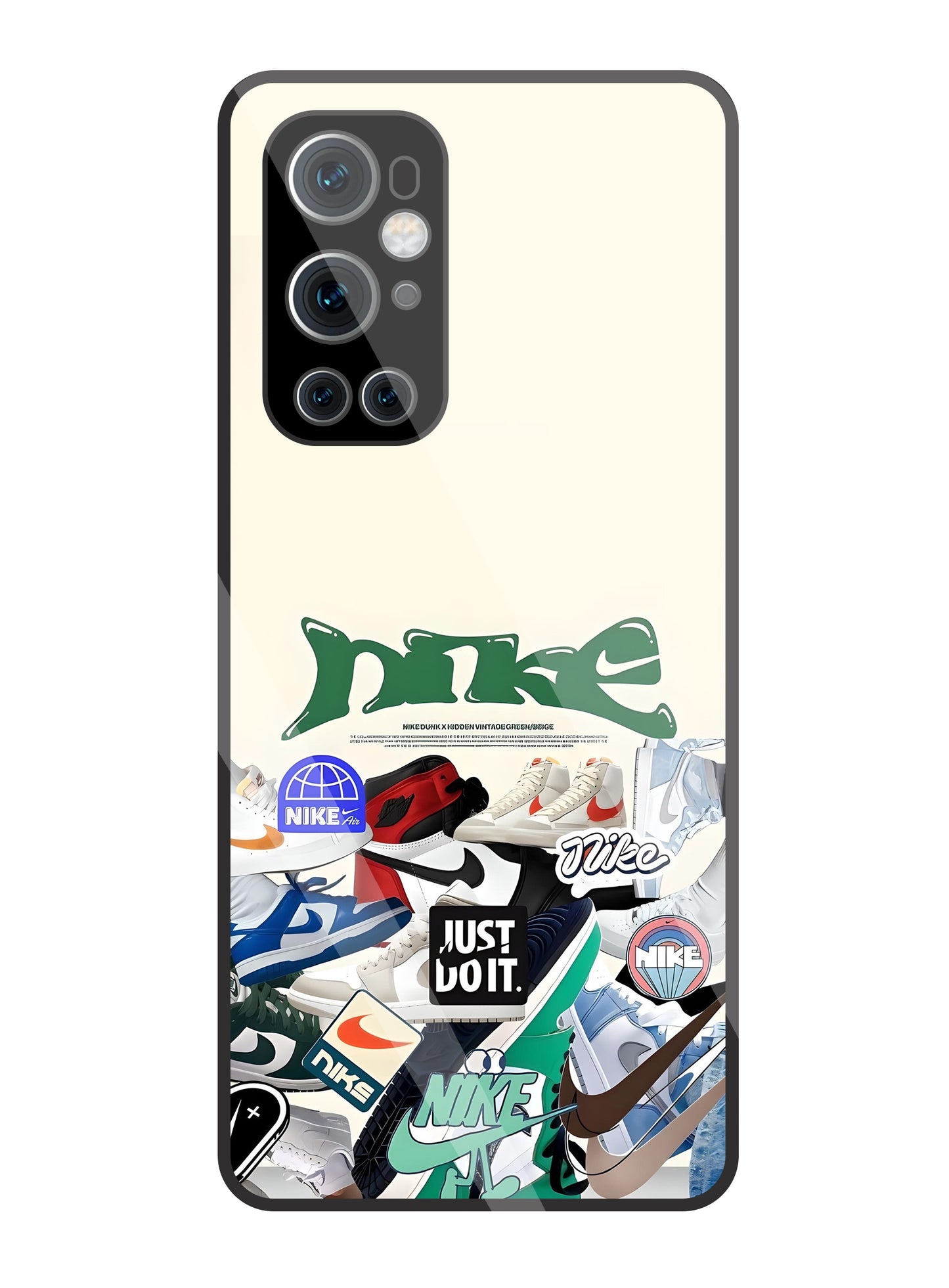 Nike Shoes Glass Case For OnePlus 9 Pro