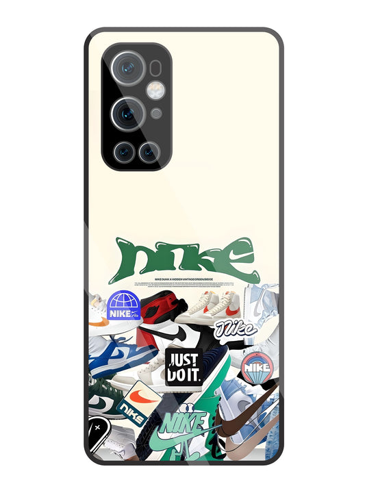 Nike Shoes Glass Case For OnePlus 9 Pro