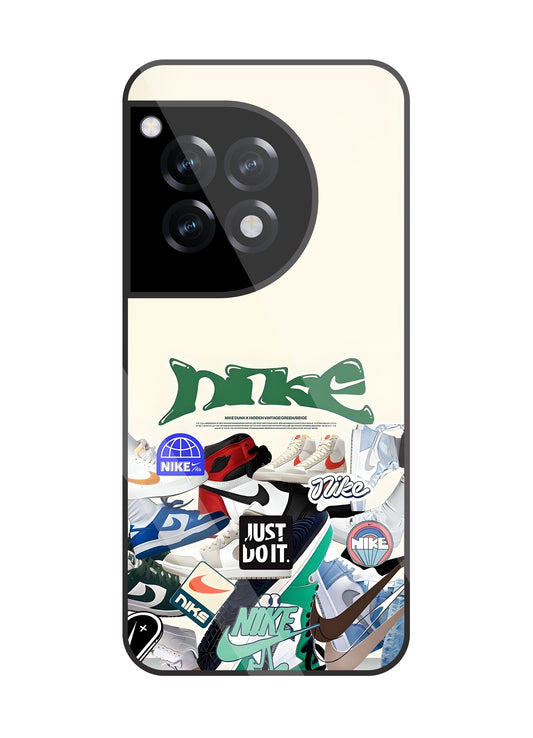 Nike Shoes Glass Case For OnePlus 12R