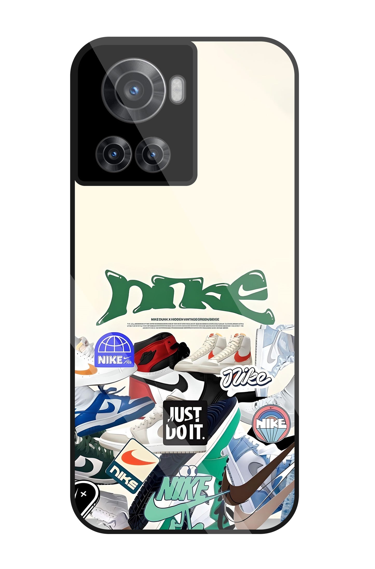 Nike Shoes Glass Case For OnePlus 10R