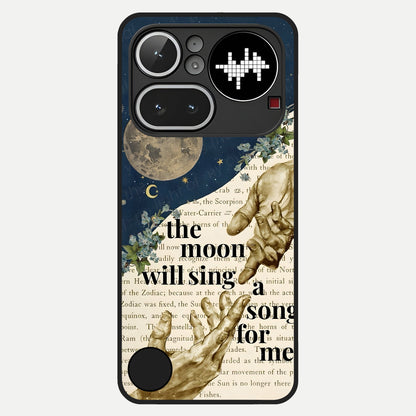 Aesthetic Divine Glass Case For Nothing Phone 4A Pro back cover – full design glossy printed glass finish