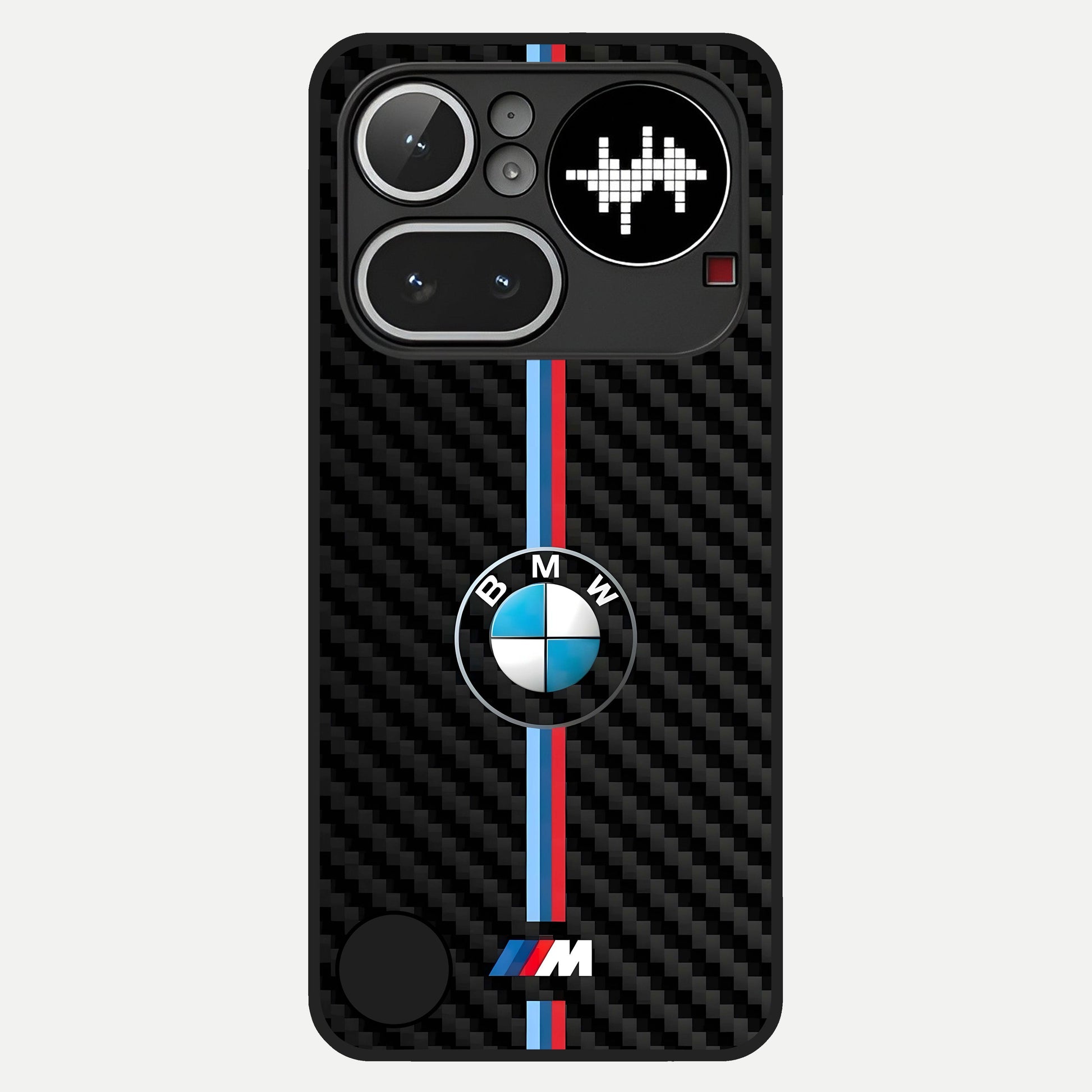  BMW Pattern Glass Case For Nothing Phone 4A Pro back cover – full design glossy printed glass finish