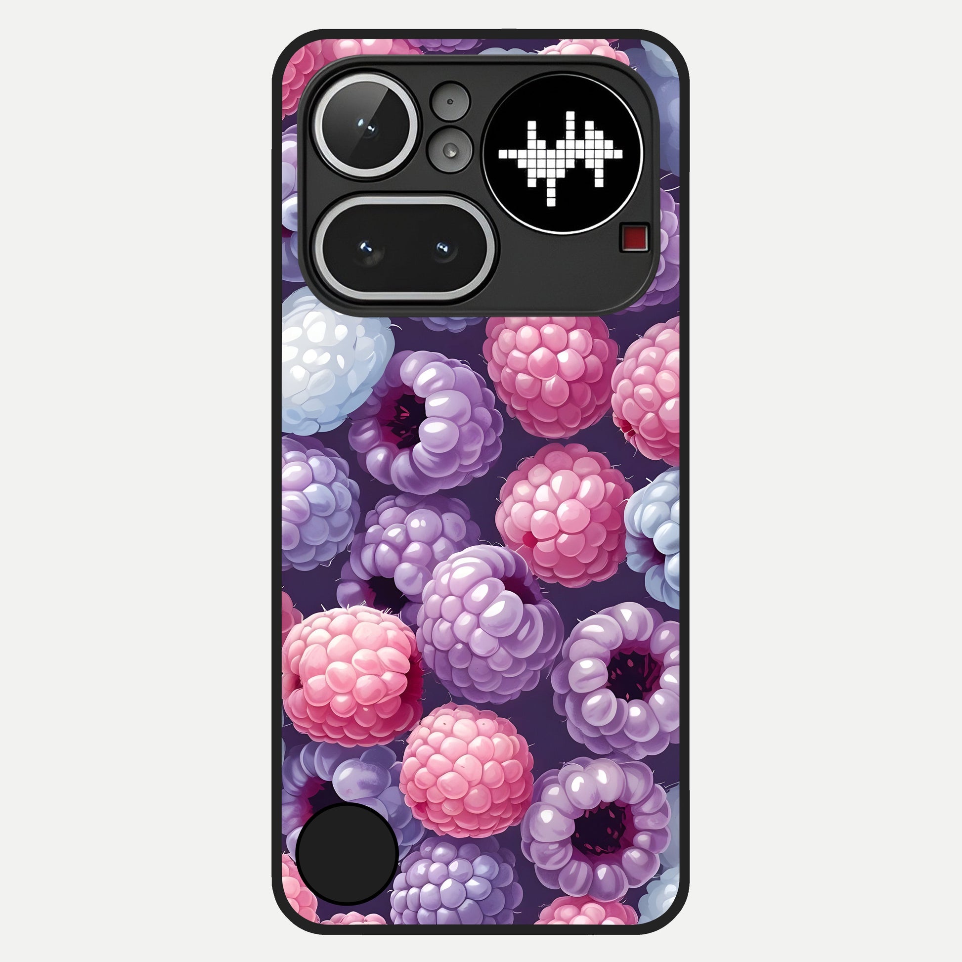  Berry Candy Pop Glass Case For Nothing Phone 4A Pro back cover – full design glossy printed glass finish