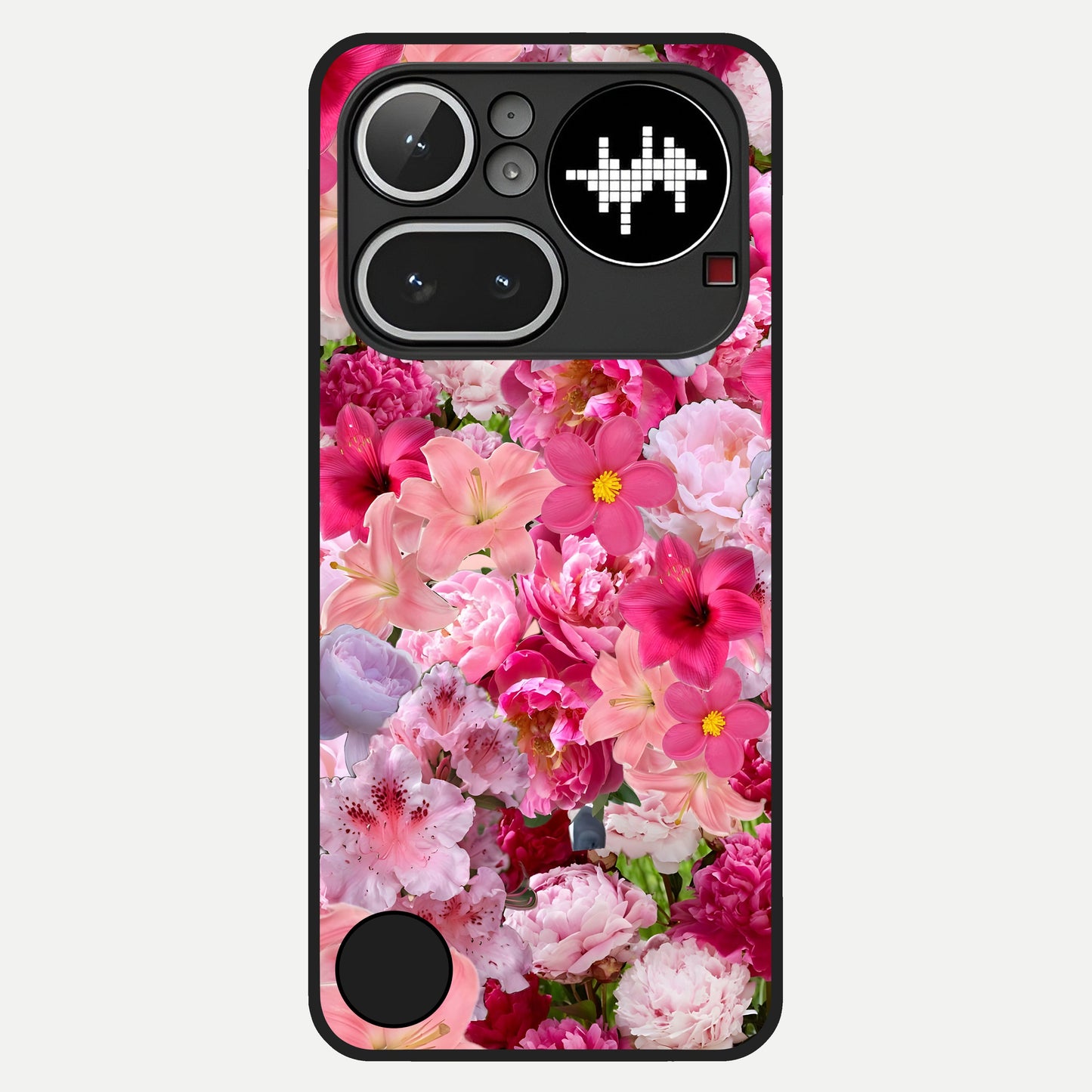  Bloom Crush Fantasy Glass Case For Nothing Phone 4A Pro back cover – full design glossy printed glass finish