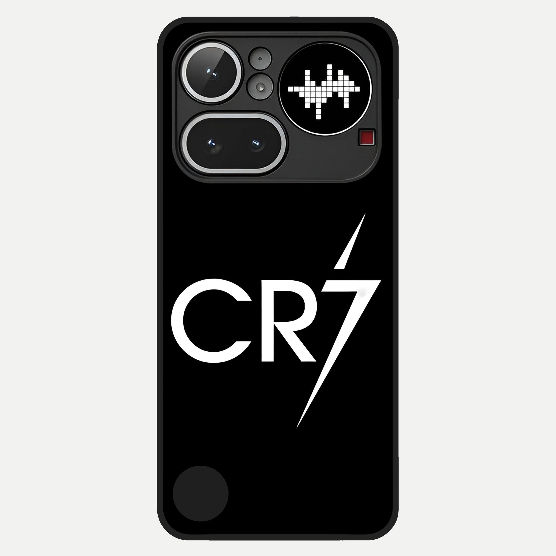  CR7 Elite Strike Glass Case For Nothing Phone 4A Pro back cover – full design glossy printed glass finish