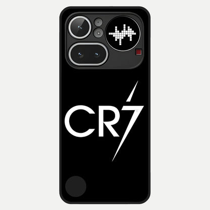  CR7 Elite Strike Glass Case For Nothing Phone 4A Pro back cover – full design glossy printed glass finish