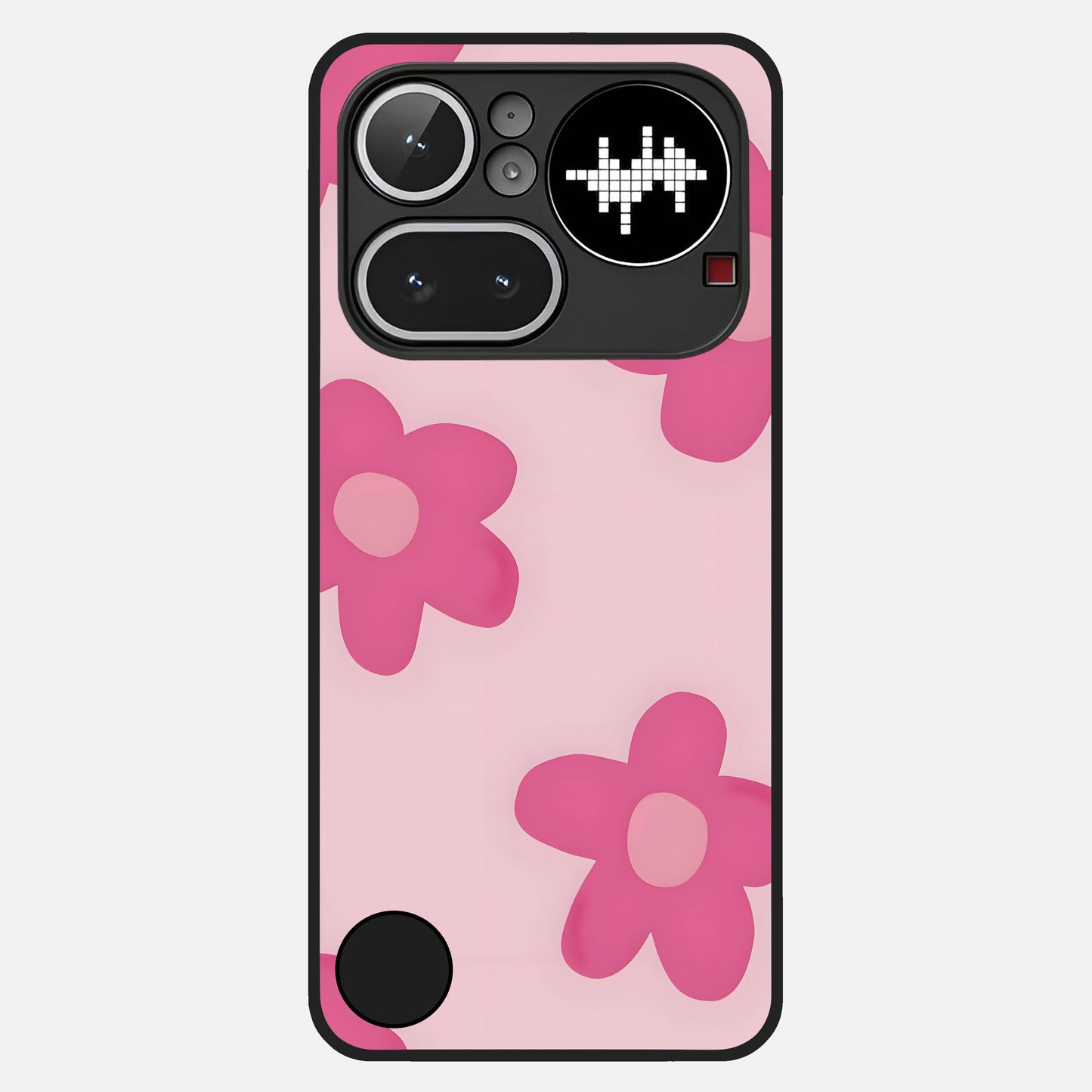 Candy Bloom Dreams Glass Case For Nothing Phone 4A Pro back cover – full design glossy printed glass finish