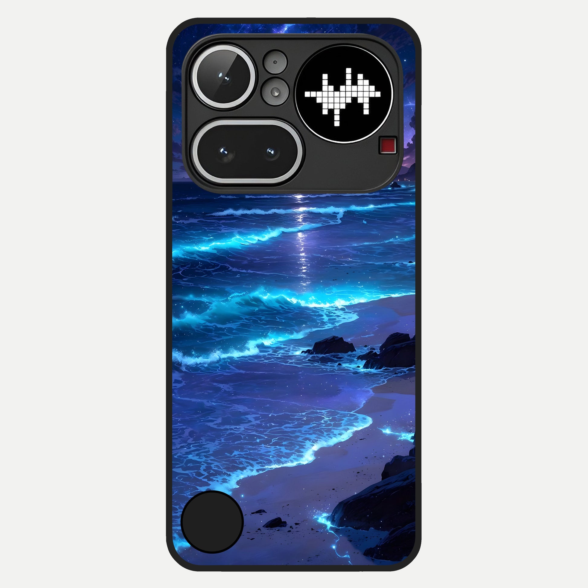  Classic Damn Look Glass Case For Nothing Phone 4A Pro back cover – full design glossy printed glass finish