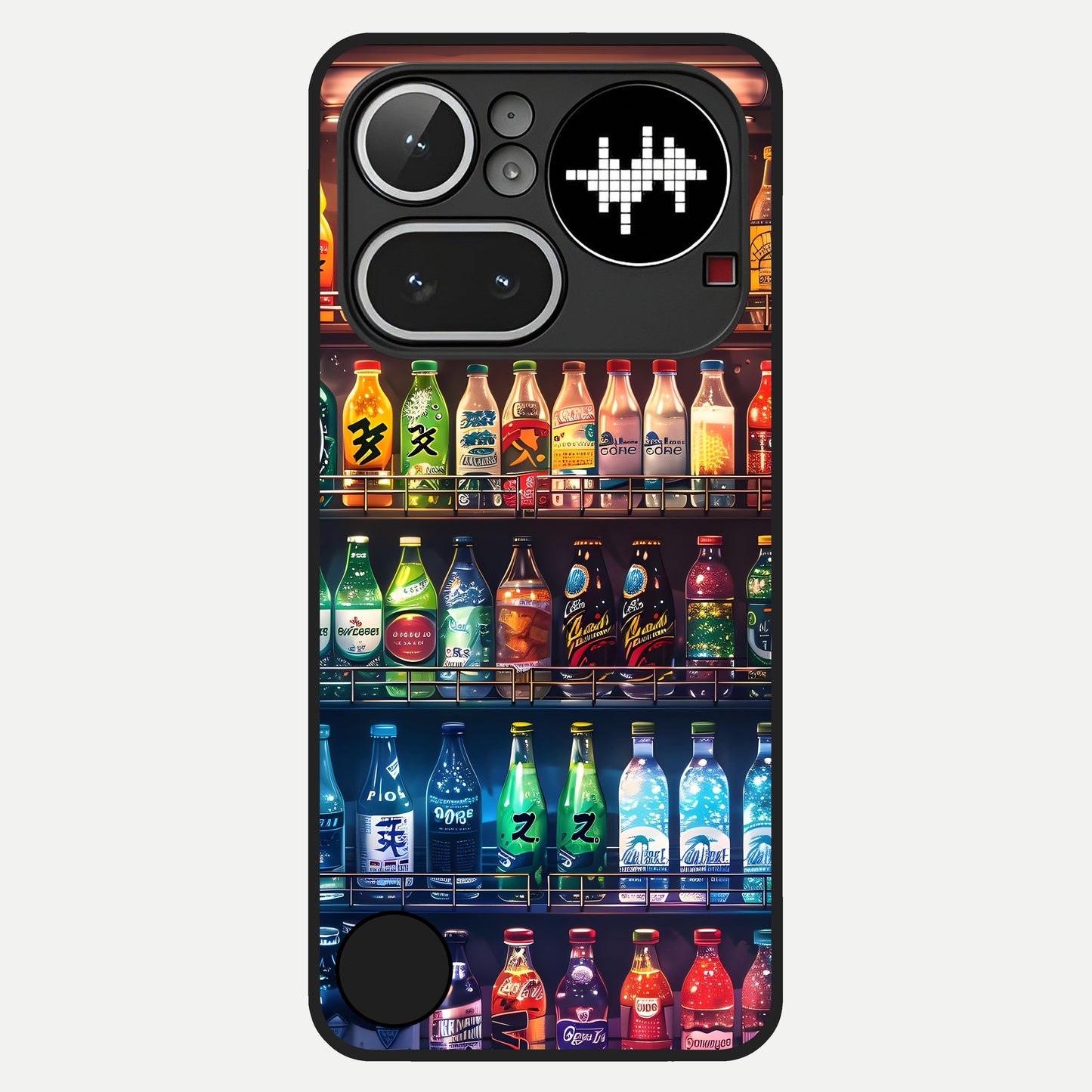  Colorfull Tree Glass Case For Nothing Phone 4A Pro back cover – full design glossy printed glass finish