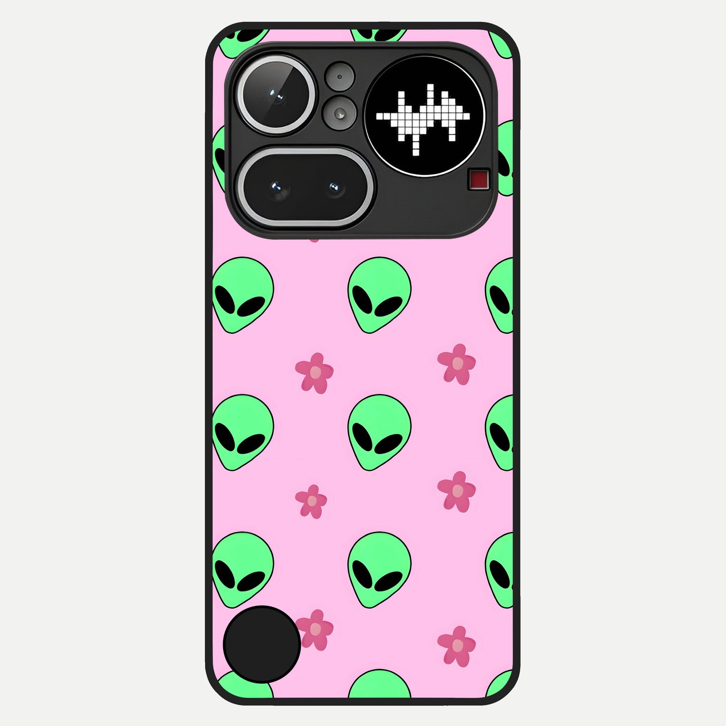  Cosmic Cute Crush Glass Case For Nothing Phone 4A Pro back cover – full design glossy printed glass finish