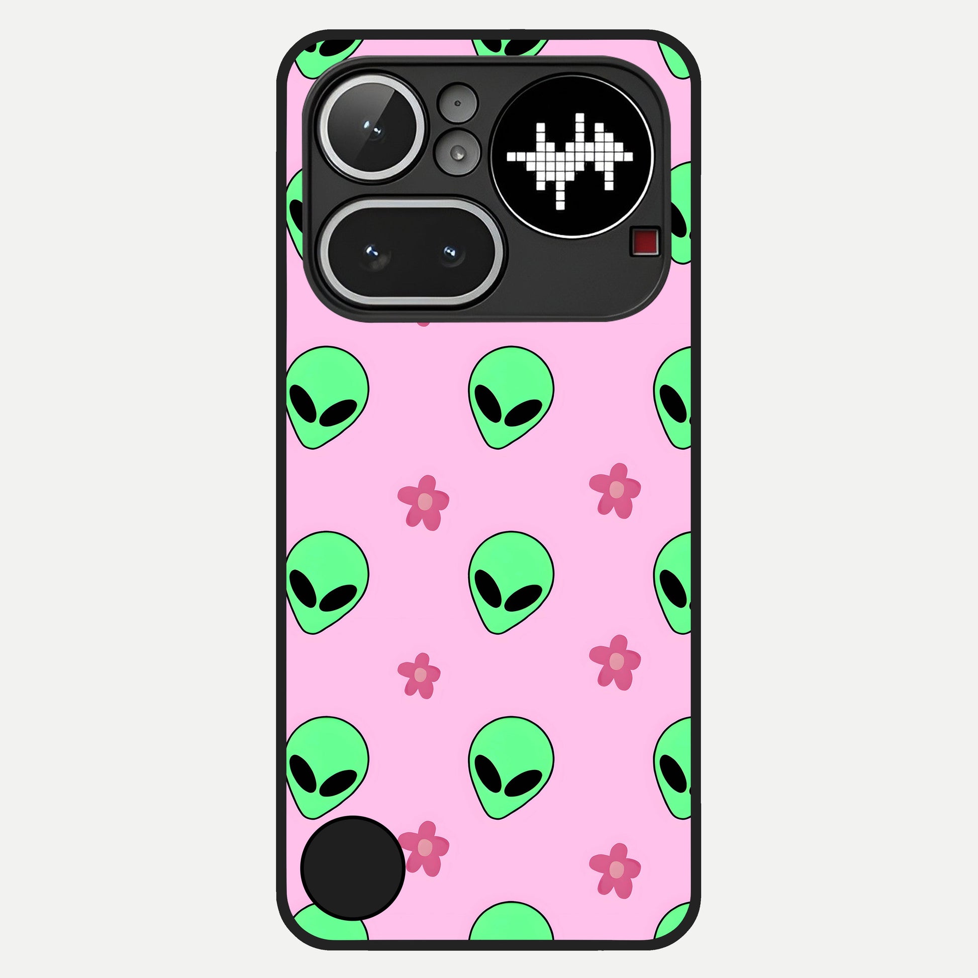  Cosmic Cute Crush Glass Case For Nothing Phone 4A Pro back cover – full design glossy printed glass finish