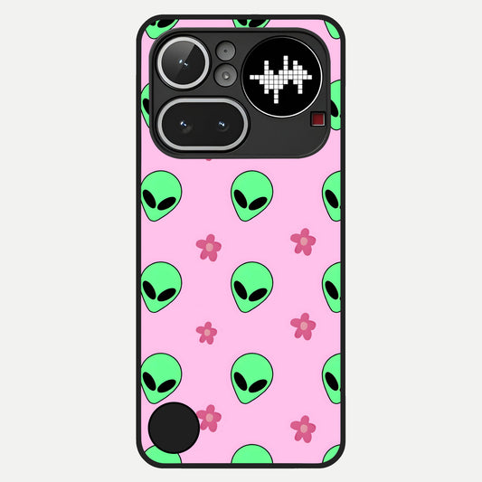  Cosmic Cute Crush Glass Case For Nothing Phone 4A Pro back cover – full design glossy printed glass finish