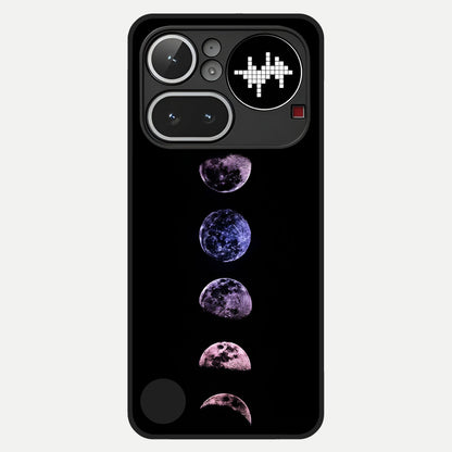  Crimson All Planets Glass Case For Nothing Phone 4A Pro back cover – full design glossy printed glass finish