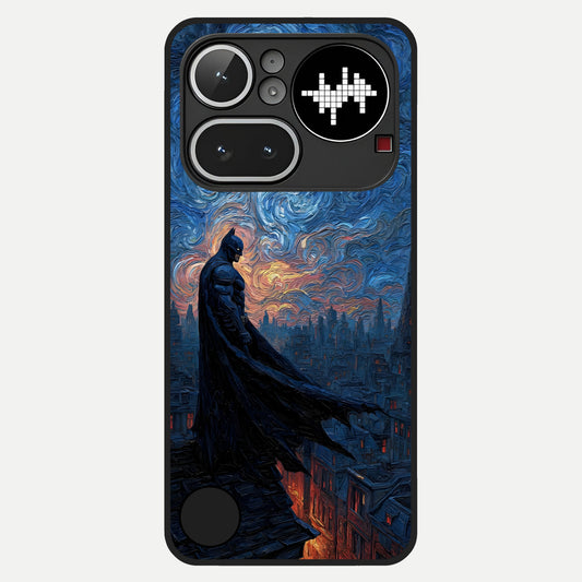  Dark Knight Dusk Glass Case For Nothing Phone 4A Pro back cover – full design glossy printed glass finish