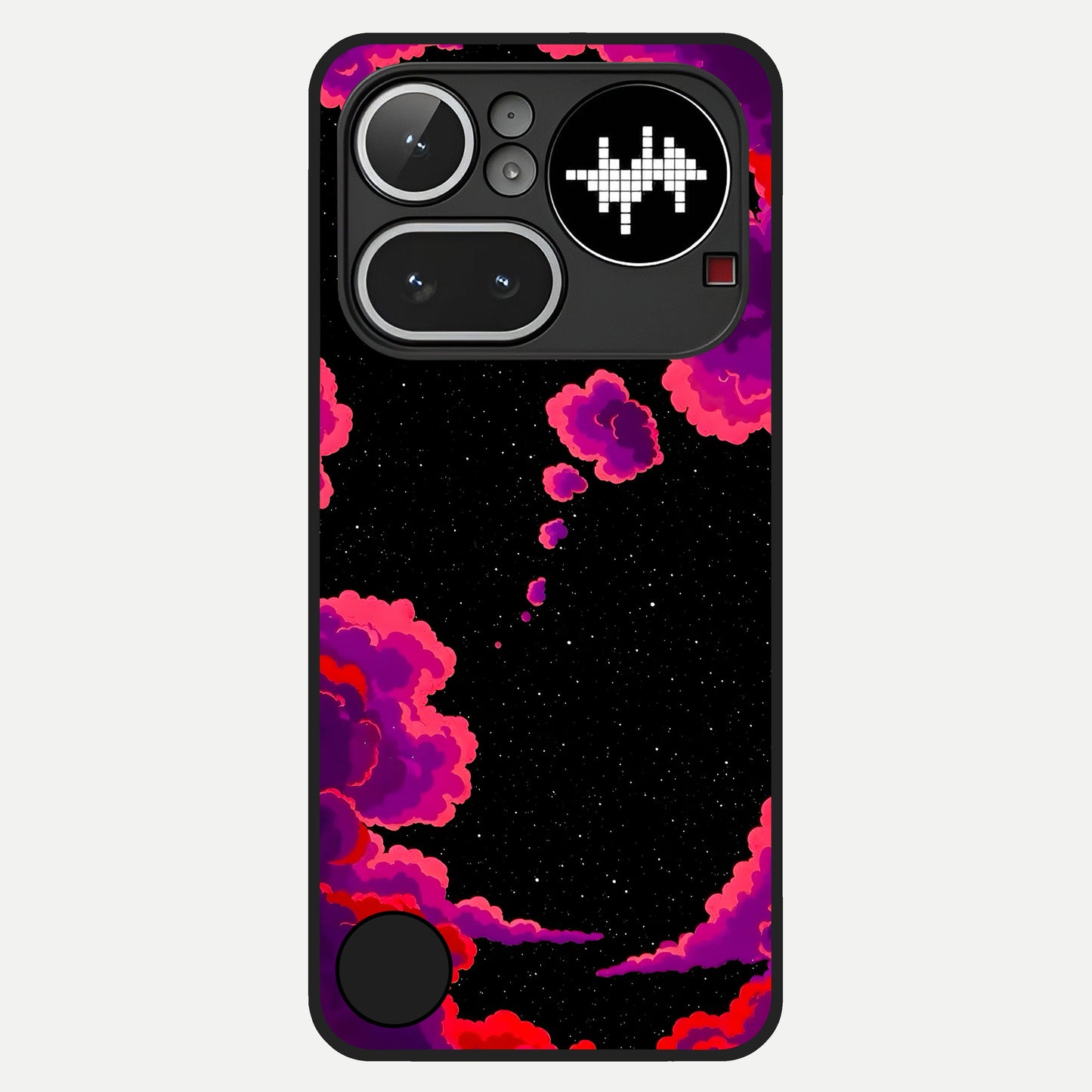  Galaxy Dream Frame Glass Case For Nothing Phone 4A Pro back cover – full design glossy printed glass finish