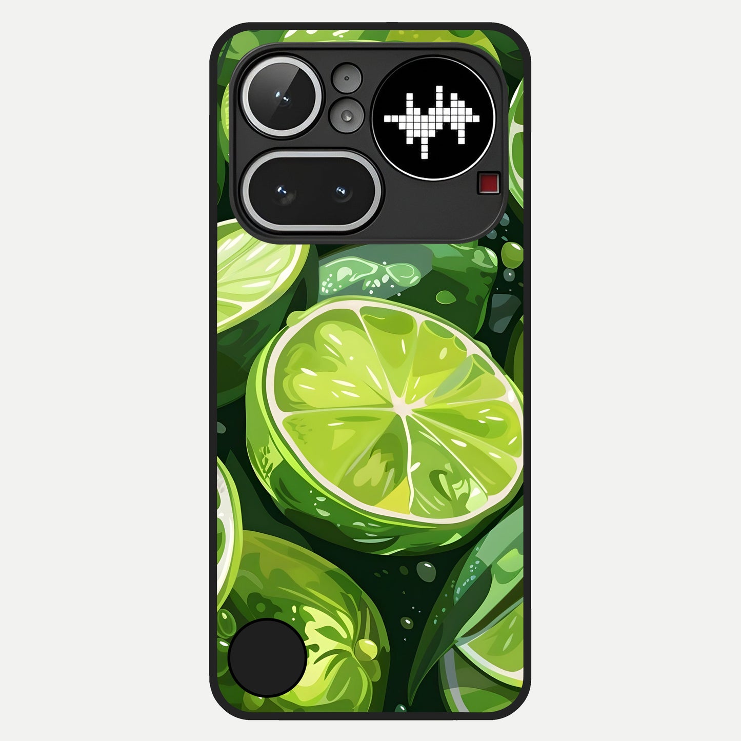  Green Kawasaki Glass Case For Nothing Phone 4A Pro back cover – full design glossy printed glass finish