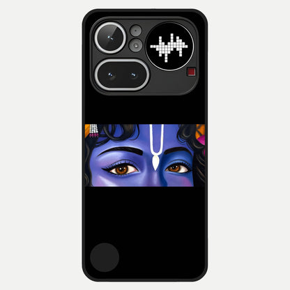  Krishna Eye Glass Case For Nothing Phone 4A Pro back cover – full design glossy printed glass finish