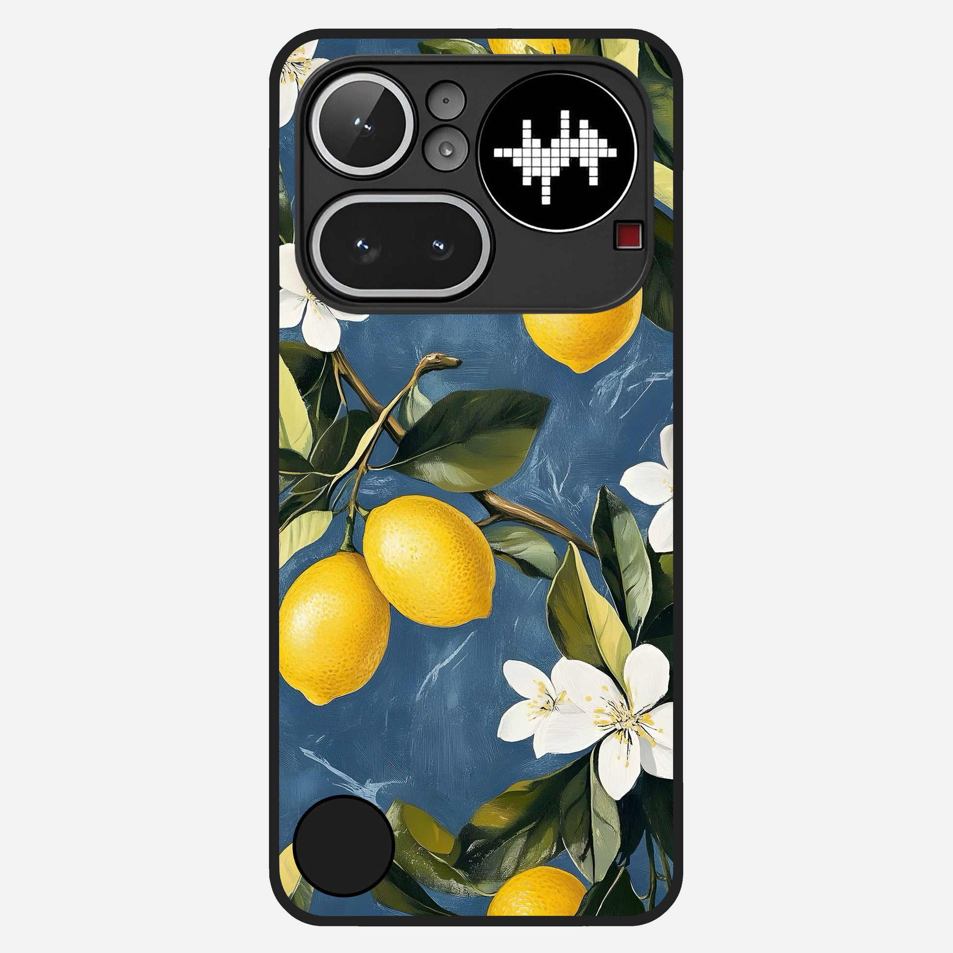  Lemon Dream Garden Glass Case For Nothing Phone 4A Pro back cover – full design glossy printed glass finish