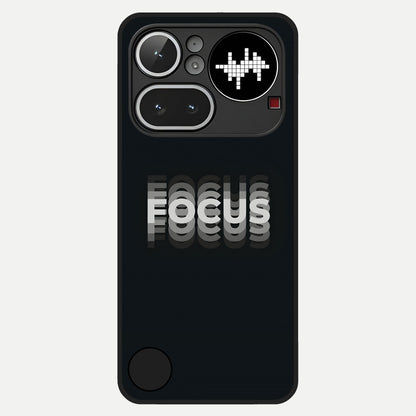  Mono Focus Vision Glass Case For Nothing Phone 4A Pro back cover – full design glossy printed glass finish