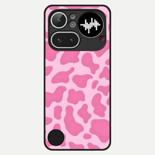  Pinkish Scenery Glass Case For Nothing Phone 4A Pro back cover – full design glossy printed glass finish