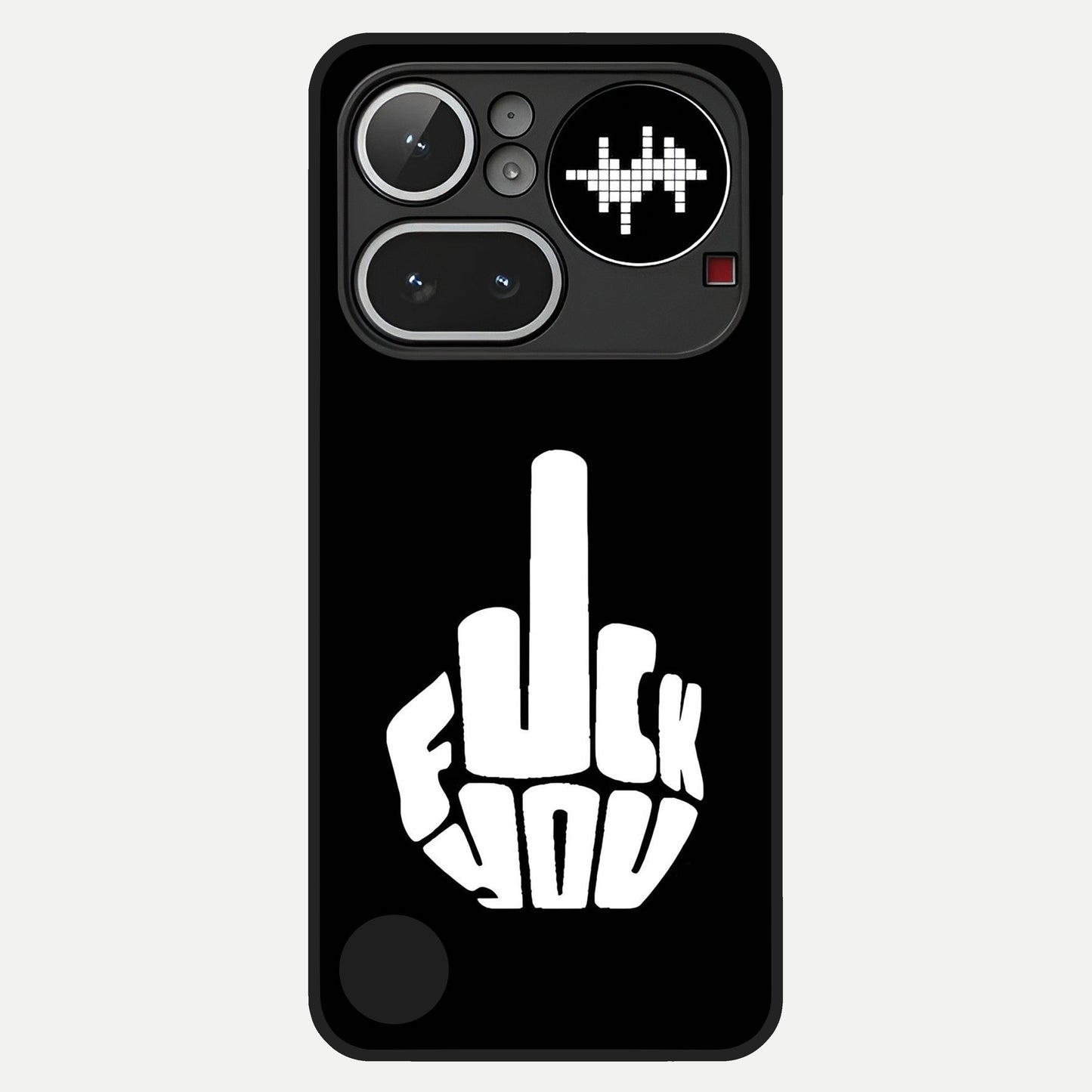  Rebel Mode On Glass Case For Nothing Phone 4A Pro back cover – full design glossy printed glass finish